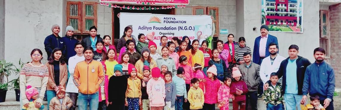 aditya foundation free health camp