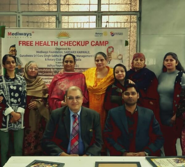 aditya foundation health camp