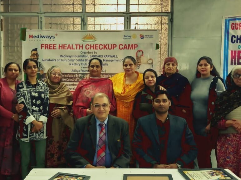 aditya foundation health camp